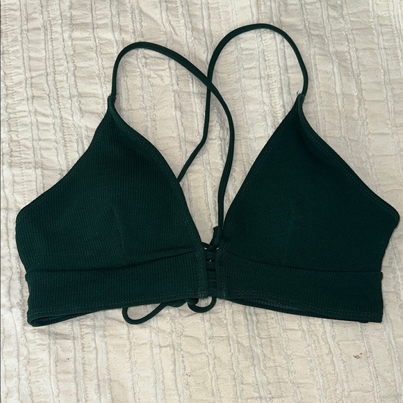 SHEIN Other - SHEIN Dark Green Swim Top
